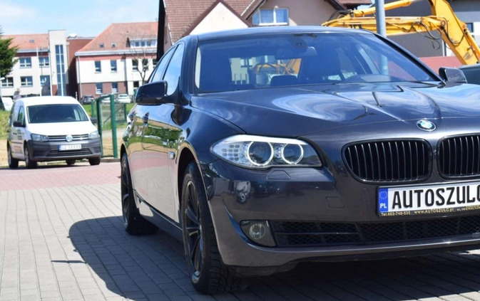 BMW Seria 5 cena 58900 przebieg: 164239, rok produkcji 2012 z Ciechanowiec małe 742